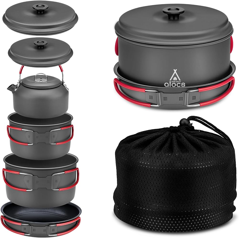 4-in-1 Cookware Set with Kettle